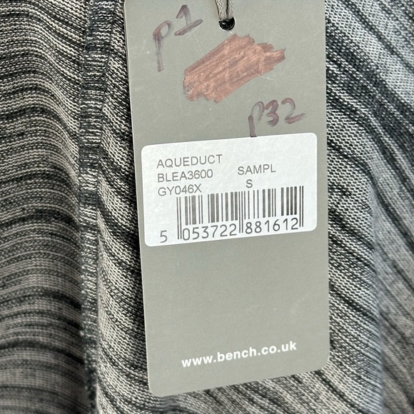 Bench Long Sleeve Hooded Lightweight Casual Cardigan - Grey - size Small - Picture 8 of 8